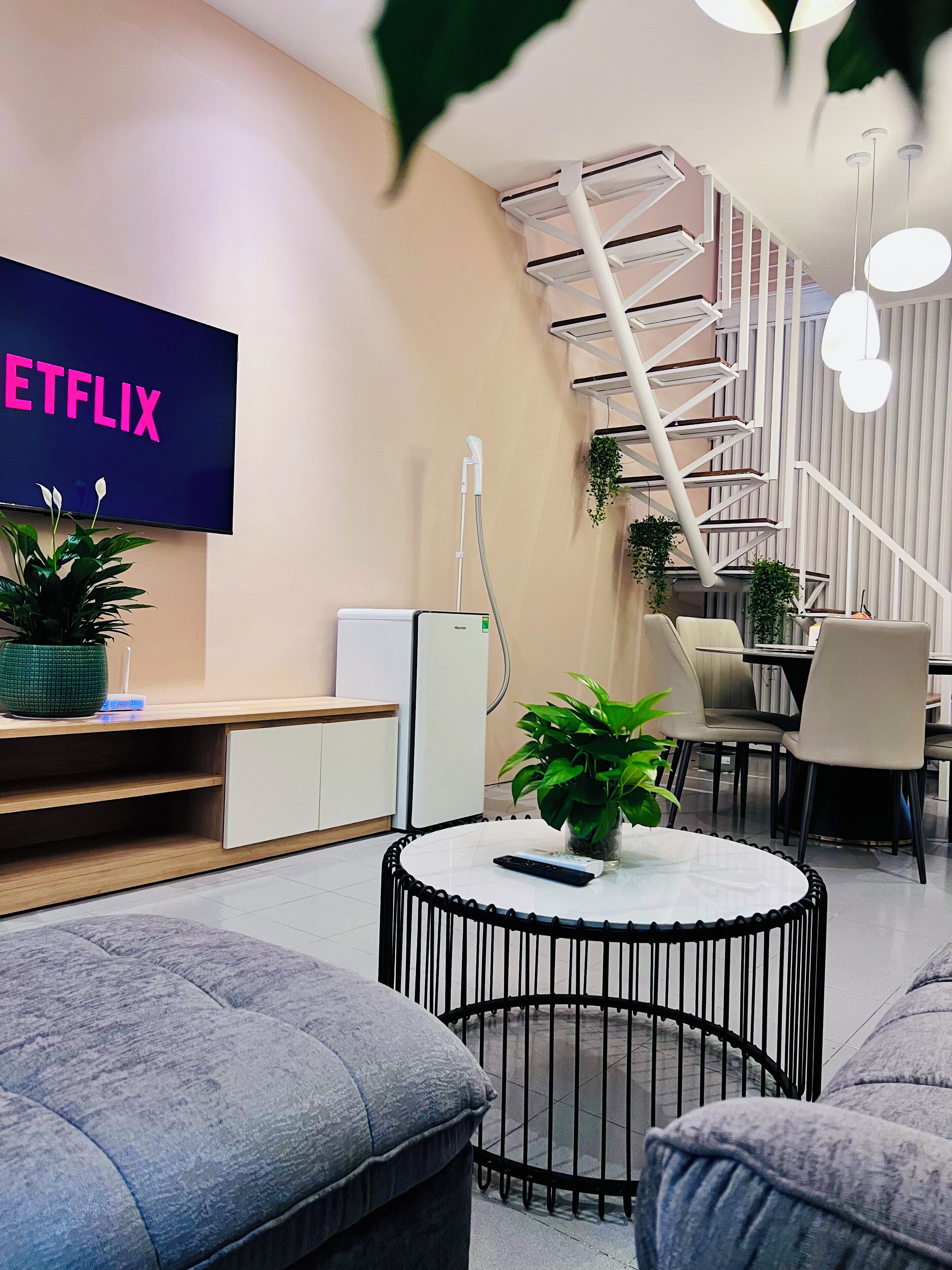 家庭聯排別墅, 庭院, 城市景觀 | 起居區