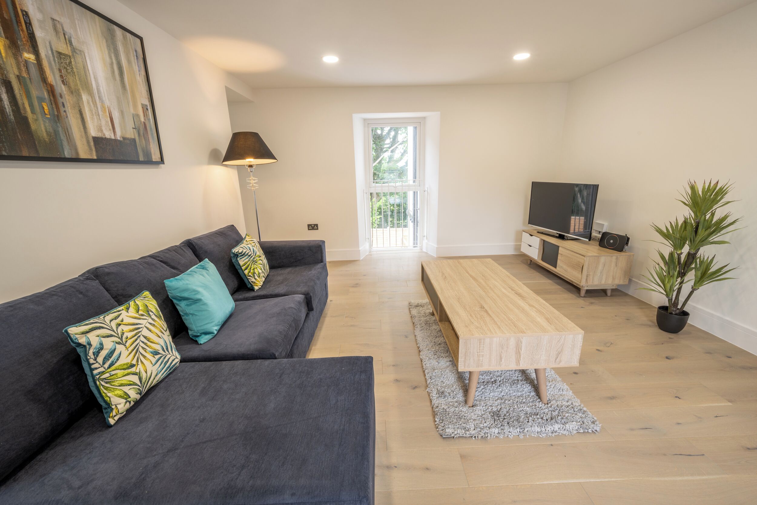 Family Apartment, 2 Bedrooms | Living area | Flat-screen TV