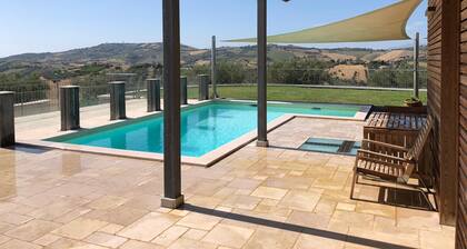 Villa Borsacchio with sea view