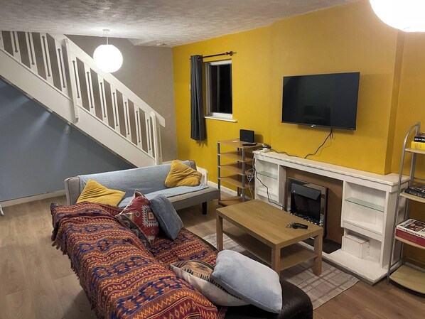 Ferienhaus, 3 Schlafzimmer, barrierefrei | Wohnzimmer