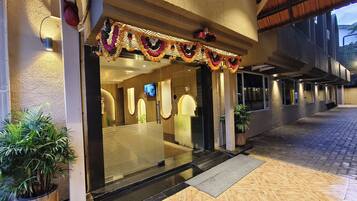 Udsigt fra overnatningsstedet