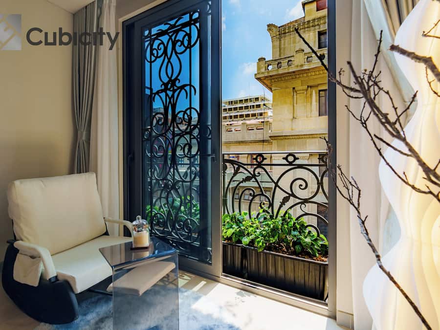 Pemandangan bandar dari hartanah