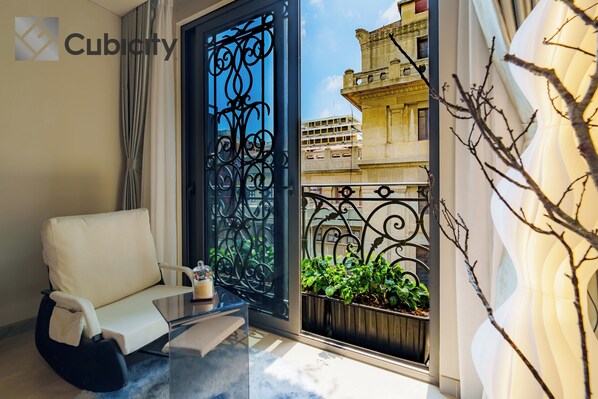 Kaupunkinäkymä majoituspaikasta