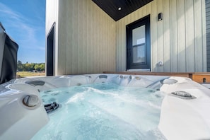 Baignoire à remous extérieure