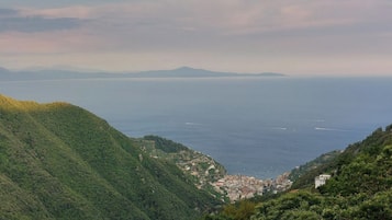 Blick von der Unterkunft