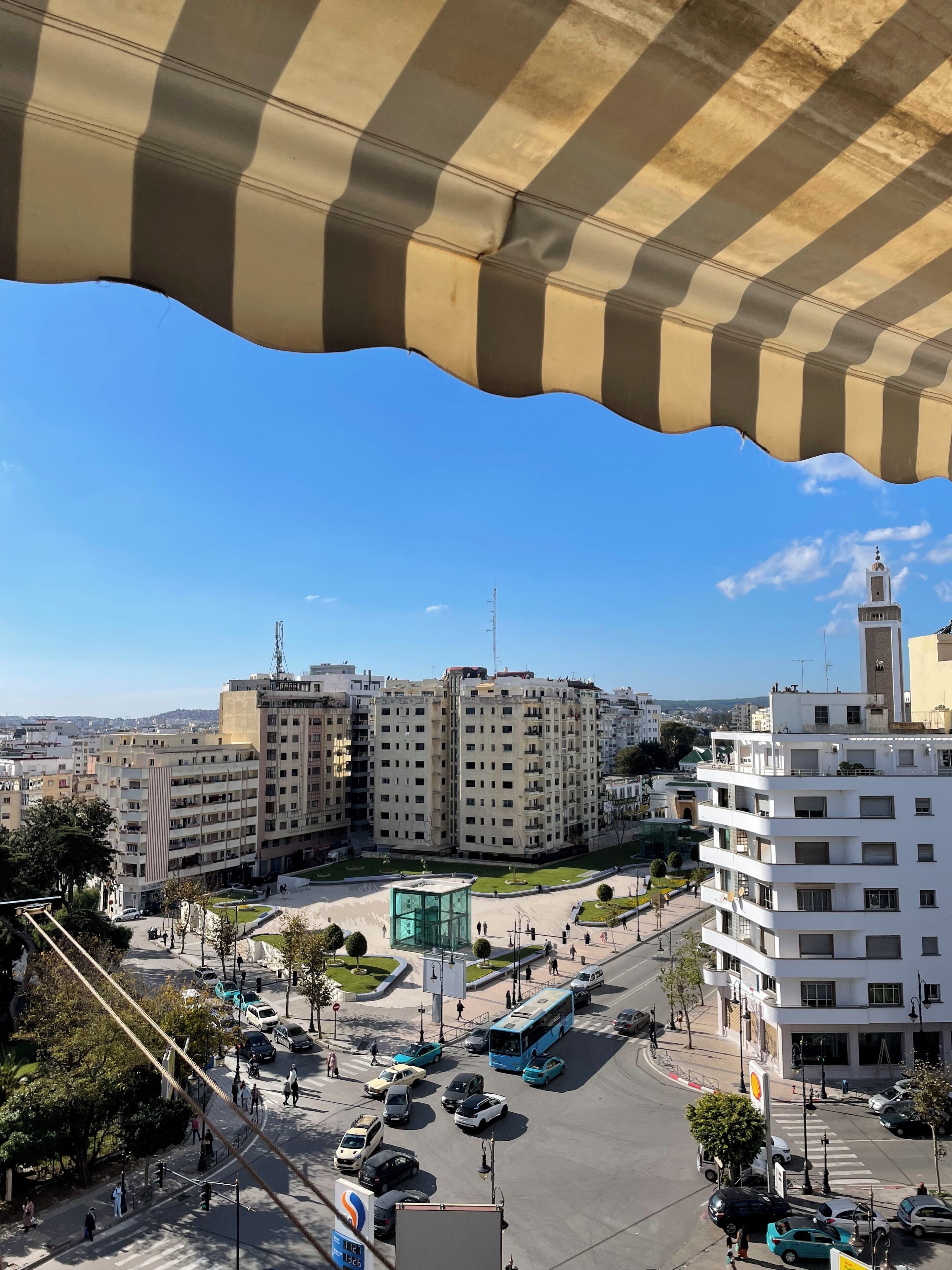 Vue depuis l’hébergement
