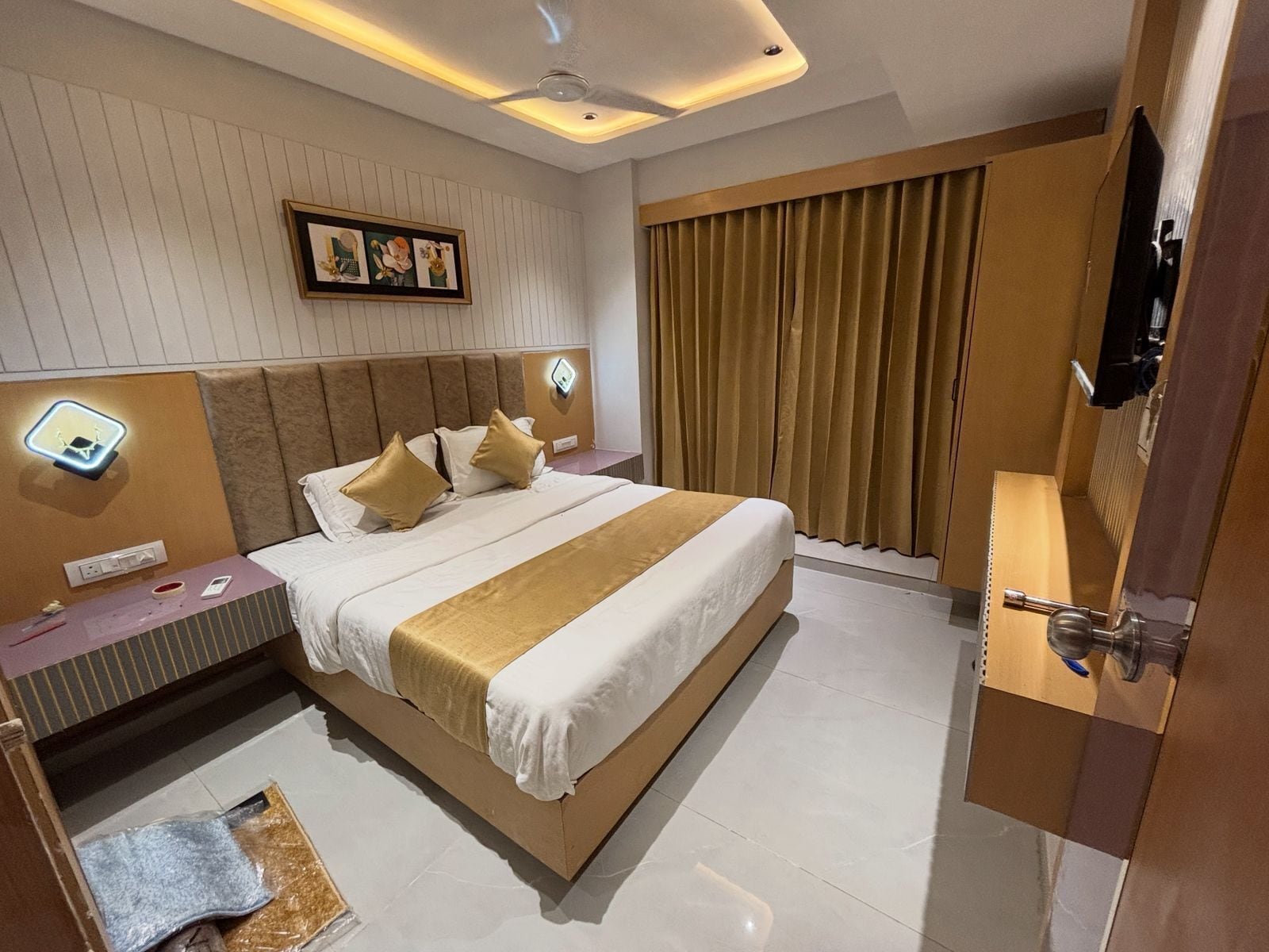 Chambre classique double, vue sur la ville | Accès au Wi-Fi (inclus)