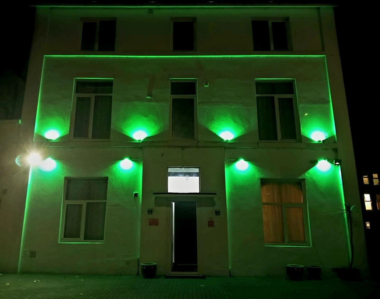 Fassade der Unterkunft