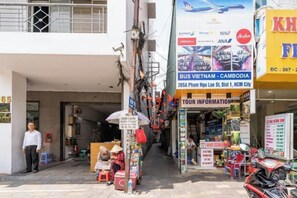 Utsikt fra overnattingsstedet