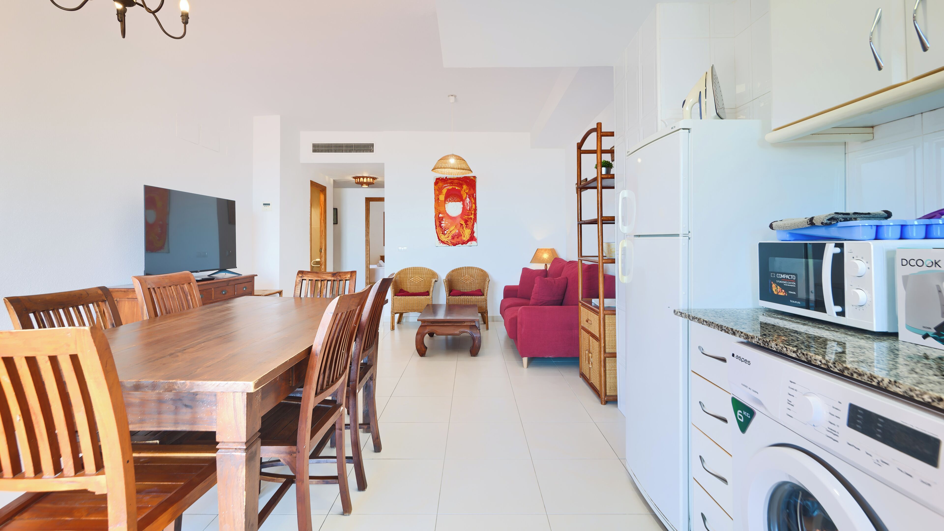 Comfort Apartment, Sea View, Beachfront | Private kitchen | Full-sized fridge, microwave, oven, stovetop