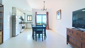 Comfort Apartment, Sea View, Beachfront | Living area - Sea You Aptos Valencia Port Saplaya  (Port Saplaya)