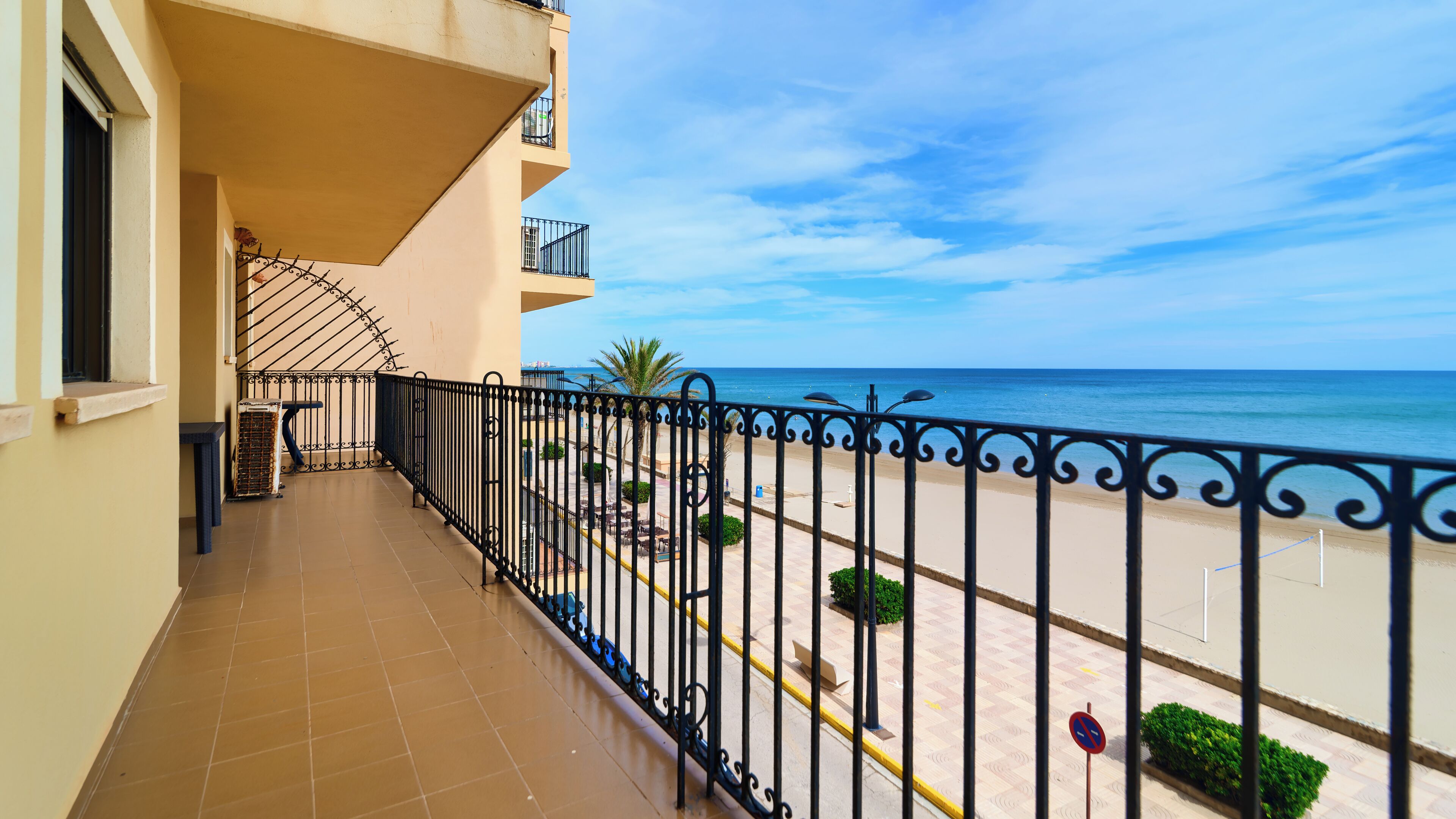 Apartamento Confort, 2 baños, vistas al mar | Terraza o patio