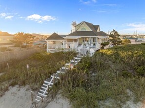 Exterior - Stargazer #202 - 5 BR Oceanfront Home in the heart of Surf City, NC (Surf City)