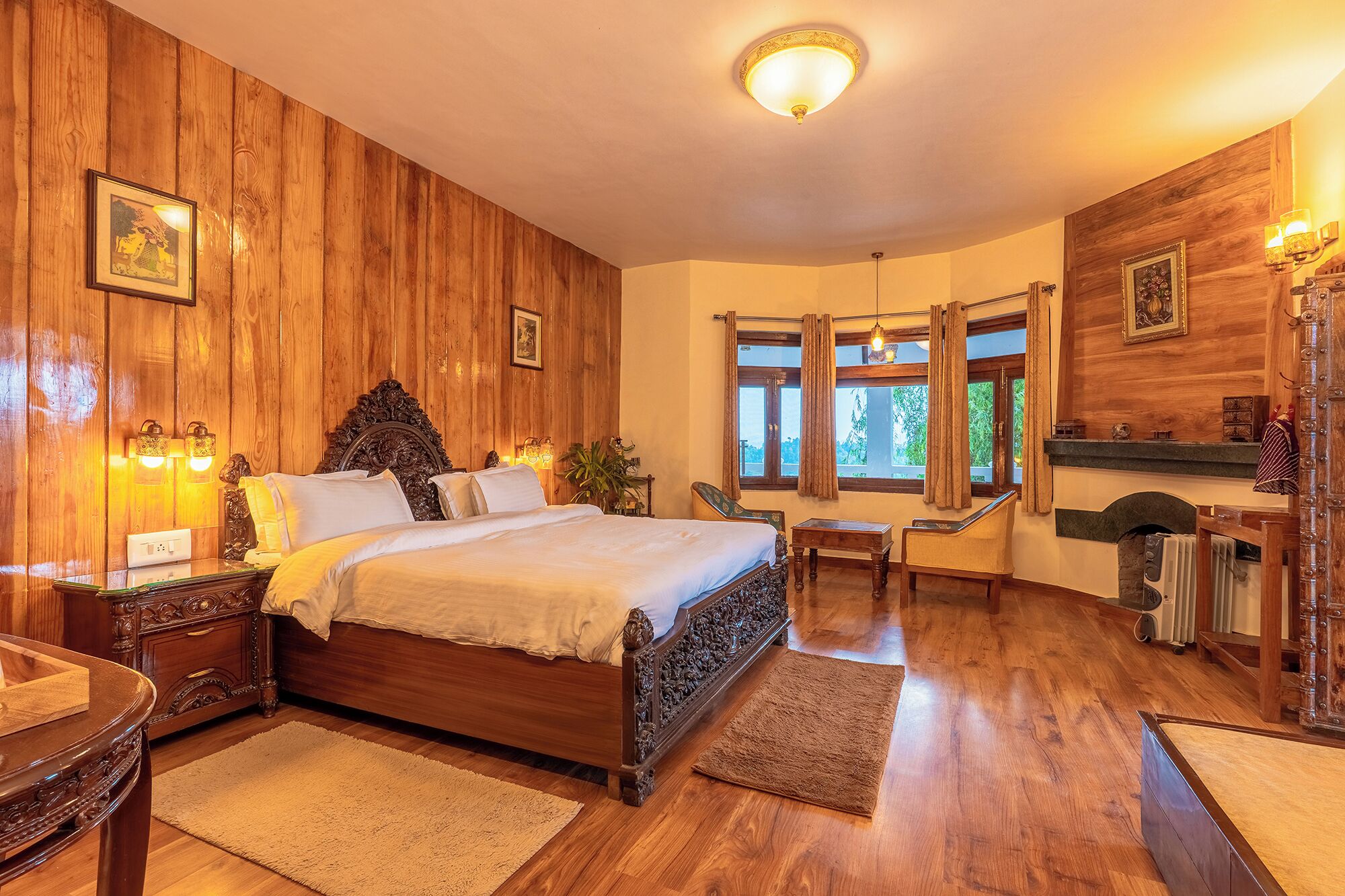 Habitación doble superior, vistas al jardín | Colchones Select Comfort, wifi gratis, ropa de cama