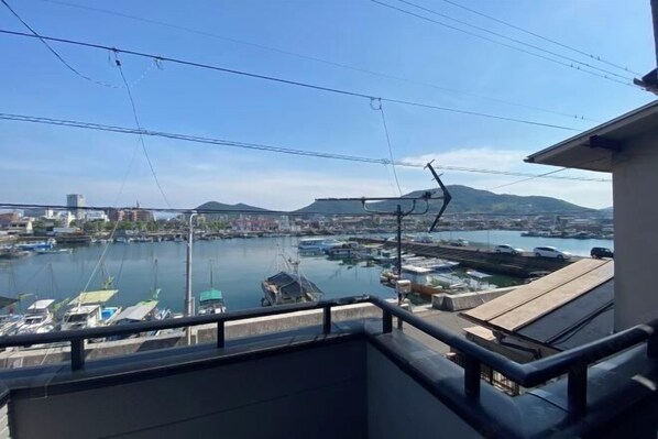 Vue depuis l’hébergement