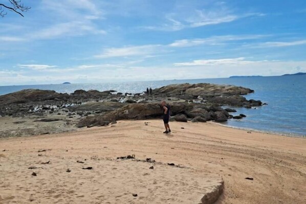 Privatstrand in der Nähe