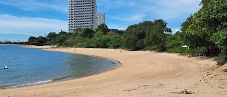 附近的私人海灘