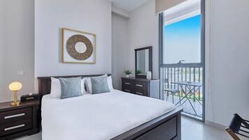 Apartemen Premium, 1 kamar tidur, pemandangan kota