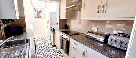 Microwave, oven, stovetop