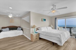 4 chambres, bureau, accès au Wi-Fi (inclus)
