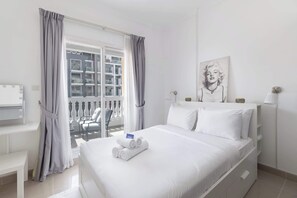 1 غرفة نوم وخدمة الإنترنت