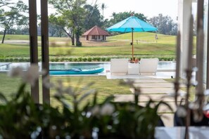 Outdoor pool - Laguna Lumière Golf Fairway Lakeside Villa – 6BR Pool + Butler – Near Andaman Sea (Phuket)
