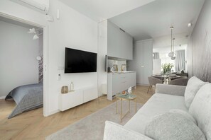 1 sovrum, strykjärn/strykbräda, resesäng och wi-fi