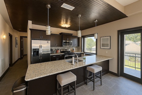 Microondas, horno, placa de cocina, lavavajillas