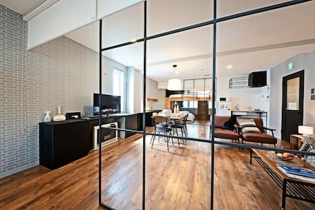 Living area. One Living in 24