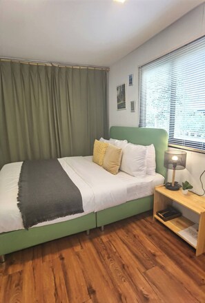 Chalet, 1 chambre, fumeurs, vue jardin