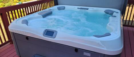 Baignoire à remous extérieure