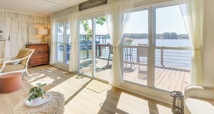 Cabin w/ Boat Slip on Main Channel of Lake Lay!