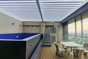 Outdoor dining - WS Hotel (Taguig)