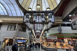 View from property - The Peak Kuromon (Osaka)