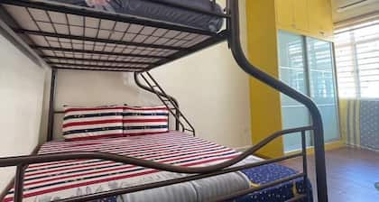 Sekinchan Spacious 2 and Half Storey Homestay 100m Walk to KFC 7 Eleven 24hr Clinic KTV BBQ