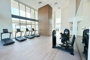 Room - Breathtaking Burj Khalifa View Studio at Al Jaddaf (Dubai)