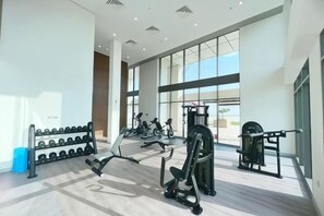 Room - Breathtaking Burj Khalifa View Studio at Al Jaddaf (Dubai)