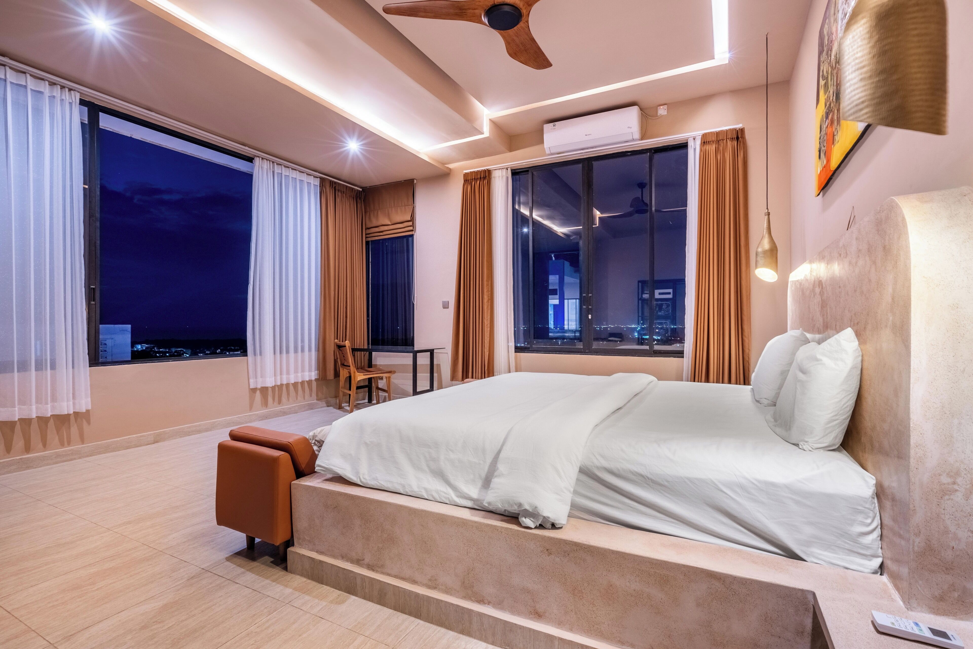 Deluxe Villa, 5 Bedrooms, Private Pool, Ocean View | Minibar, in-room safe, individually decorated, individually furnished