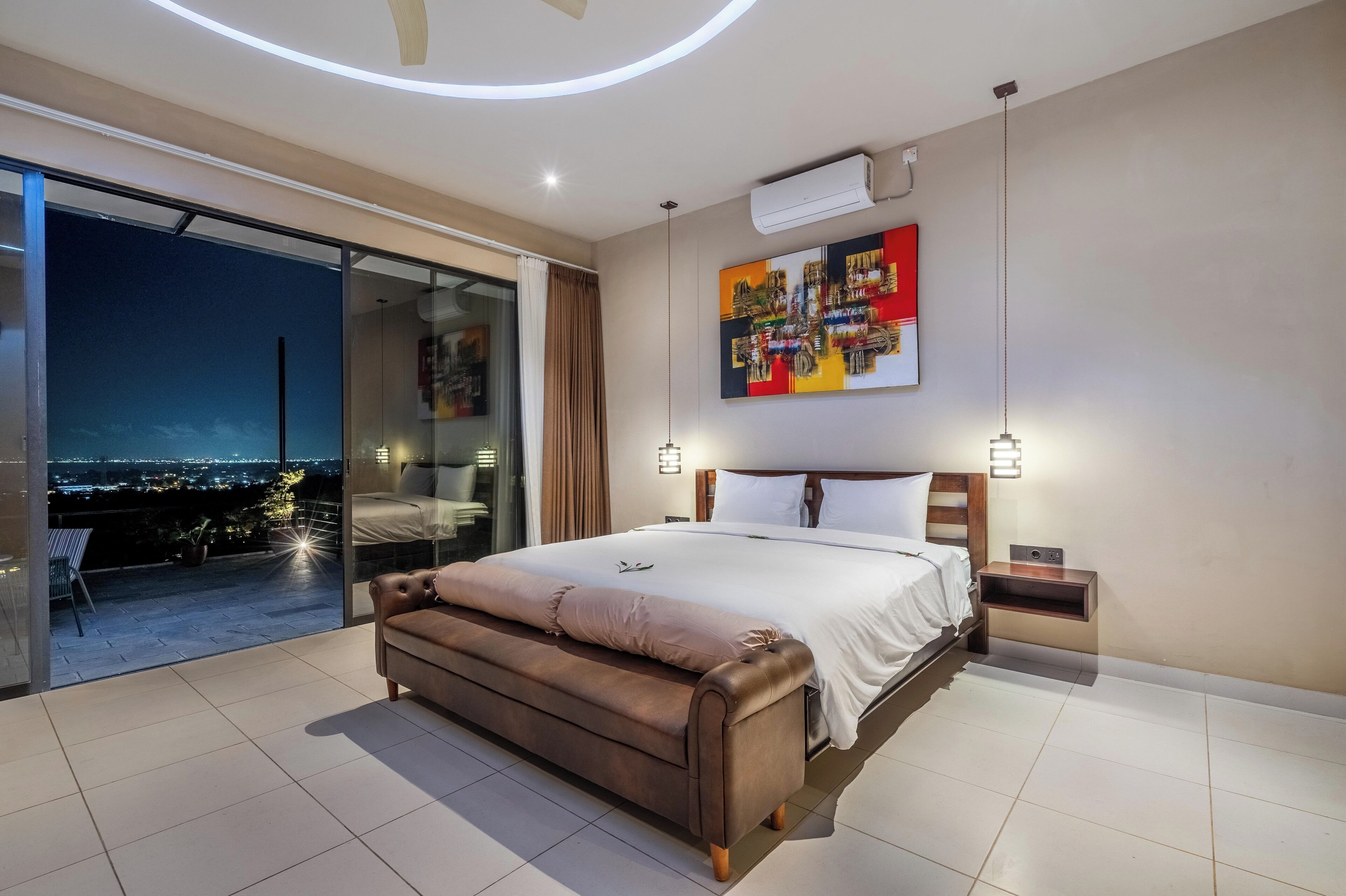 Deluxe Villa, 5 Bedrooms, Private Pool, Ocean View | Minibar, in-room safe, individually decorated, individually furnished