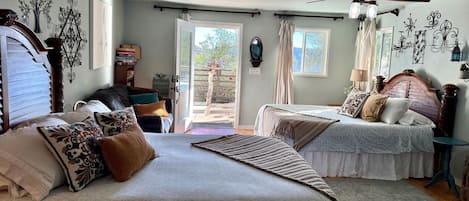 1 bedroom, iron/ironing board, travel cot, WiFi