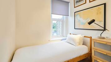 2 多间卧室、熨斗/熨衣板、WiFi、床单