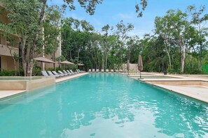 Pool - Stylish 1BR Condo with Private Pool & Balcony (Tulum)
