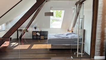 Family Double or Twin Room, Balcony, Garden View | Desk, laptop workspace, free WiFi