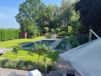 Manor house with pool