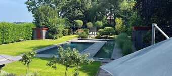 Manor house with pool