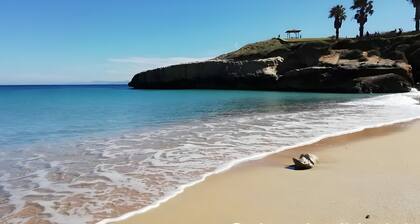 Albachiara am Meer, Haus mit großer Veranda