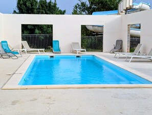 Pool - Mobile home Appolon Riviera air-conditioned 6/8 persons (Saint-Papoul)