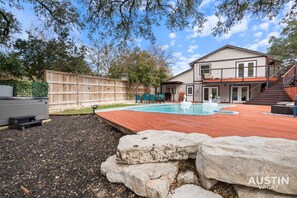 Exterior - Private Pool Home Near Lake Travis | Firepit, Grill & Hot Tub | Pet-Friendly! (Austin)