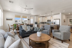 Living area | Smart TV - Ivory Shores 3 Bedroom Condo (St. George)