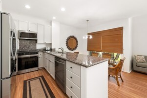 Condo, 2 Bedrooms | Private kitchen | Fridge, oven, coffee/tea maker, toaster